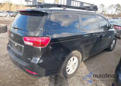 2016 Kia Sedona Lx z USA, uszkodzony, nr VIN KNDMB5C1XG6127956